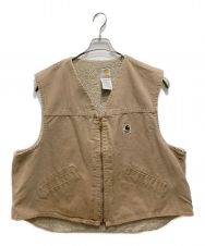 CarHartt (カーハート) ボアベスト ベージュ サイズ:2XL