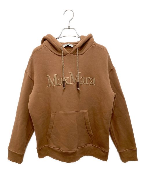 'S Max Mara（エスマックスマーラ）'S Max Mara (エスマックスマーラ) プルオーバーパーカー／2419921011 ブラウン サイズ:Mの古着・服飾アイテム