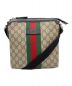 GUCCI（グッチ）の古着「GGスプリームショルダーバッグ／メッセンジャー」｜ベージュ×ネイビー