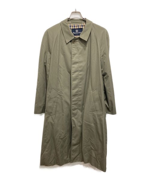 Aquascutum（アクアスキュータム）Aquascutum (アクアスキュータム) クラブバルマカーンコート グレー サイズ:SIZE 36の古着・服飾アイテム