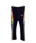 doublet（ダブレット）の古着「カオスエンブロイタリートラックパンツ／CHAOS EMBROIDERY TRACK PANTS」｜ネイビー