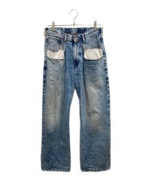 Maison Margiela（メゾンマルジェラ）の古着「ストレートデニムパンツ／5Pocket Boyfriend Denim Pants」｜インディゴ