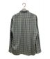 AURALEE (オーラリー) SUPER LIGHT WOOL CHECK SHIRTS グレー サイズ:3：18000円