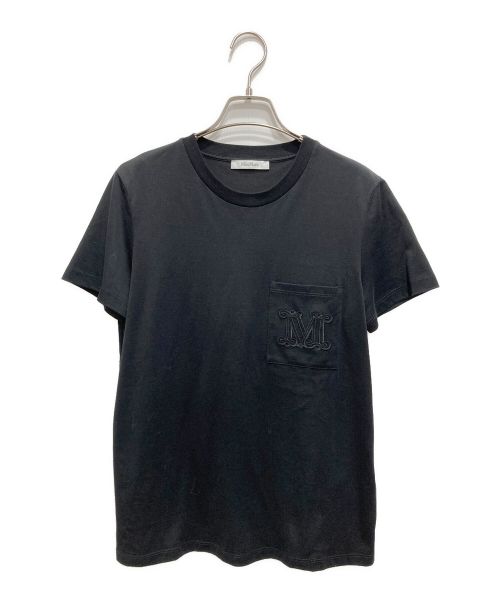 MaxMara（マックスマーラ）MaxMara (マックスマーラ) 「パパイア」コットンTシャツ ブラック サイズ:Mの古着・服飾アイテム