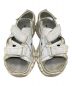 中古・古着 BALENCIAGA (バレンシアガ) トラックサンダル／	TRACK SANDAL ホワイト サイズ:29：17000円