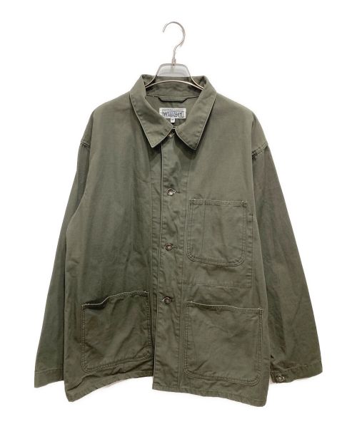 Engineered Garments（エンジニアド ガーメンツ）Engineered Garments (エンジニアド ガーメンツ) カバーオール／WORKADAY カーキ サイズ:Mの古着・服飾アイテム