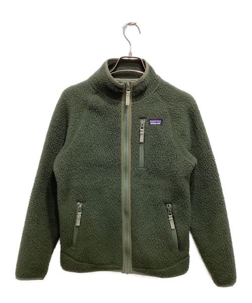 Patagonia（パタゴニア）Patagonia (パタゴニア) Boys’ Retro Pile Jkt グリーン サイズ:SIZE Lの古着・服飾アイテム