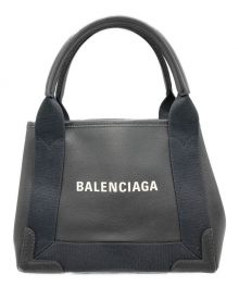 BALENCIAGA（バレンシアガ）の古着「レザー2wayショルダーバッグ／カバスXS」｜ブラック