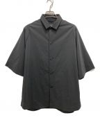 teatoraテアトラ）の古着「CARTRIDGE SHIRT S/S DR」｜ブラック