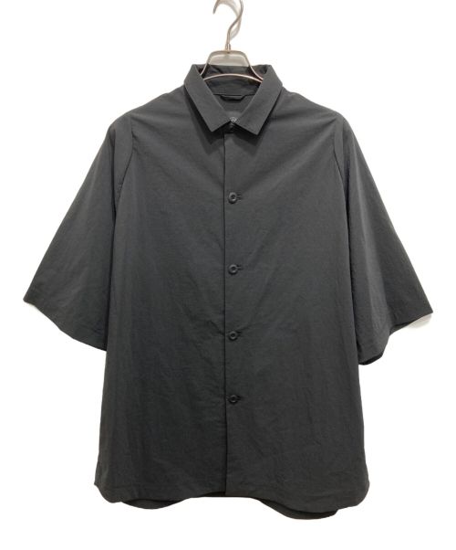 teatora（テアトラ）TEATORA (テアトラ) CARTRIDGE SHIRT S/S DR ブラック サイズ:3の古着・服飾アイテム