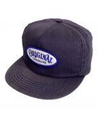 TENDERLOINテンダーロイン）の古着「トラッカーキャップ／Original Front Logo Patch Cap」｜ネイビー