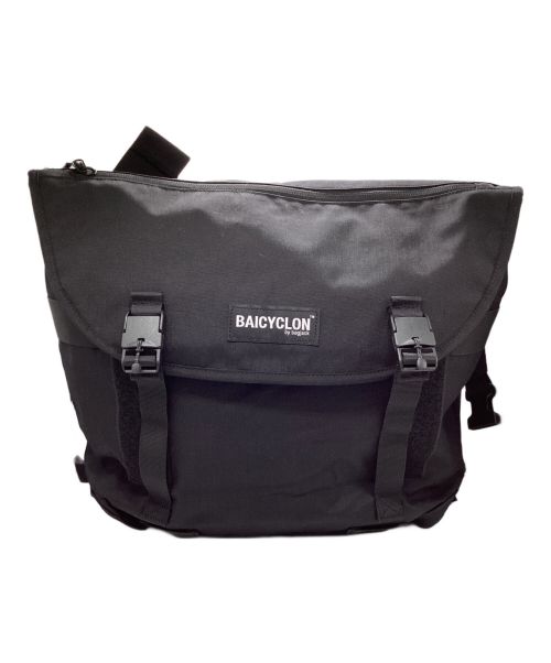 BAICYCLON by Bagjack（バイシクロンバイバッグジャック）BAICYCLON by bagjack (バイシクロンバイバッグジャック) メッセンジャーバッグ CORE LINE MESSENGER BAG ブラック サイズ:H32 W34 D15 未使用品の古着・服飾アイテム