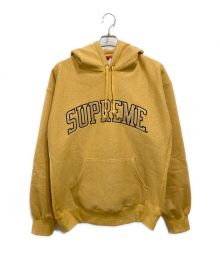 SUPREME（シュプリーム）の古着「ラメプルオーバーパーカー／Glitter Arc Hooded Sweatshirt」｜イエロー