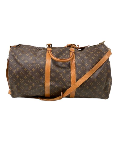 LOUIS VUITTON（ルイ ヴィトン）LOUIS VUITTON (ルイ ヴィトン) キーポル・バンドリエール55 ブラウンの古着・服飾アイテム