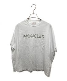 MONCLER（モンクレール）の古着「ロゴTシャツ／T-SHIRT GIROCOLLO」｜ホワイト