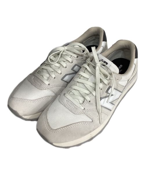 NEW BALANCE（ニューバランス）NEW BALANCE (ニューバランス) ローカットスニーカー ホワイト サイズ:25の古着・服飾アイテム