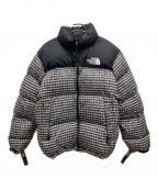 THE NORTH FACE×SUPREMEザ ノース フェイス×シュプリーム）の古着「Studded Nuptse Jacket Royal／スタッズ ヌプシ ジャケット ロイヤル2021SS」｜ブラック×グレー