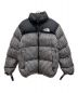 THE NORTH FACE（ザ ノース フェイス）の古着「Studded Nuptse Jacket Royal／スタッズ ヌプシ ジャケット ロイヤル2021SS」｜ブラック×グレー