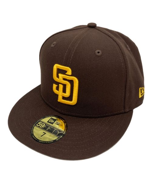 New Era（ニューエラ）New Era (ニューエラ) 59FIFTY MLBオンフィールド サンディエゴ・パドレス ゲーム ブラウン サイズ:59FIFTY 未使用品の古着・服飾アイテム