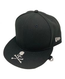 New Era×Mastermind JAPAN（ニューエラ×マスターマインド ジャパン）の古着「シャドースカル刺繍キャップ」｜ブラック