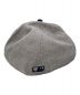 New Era (ニューエラ) 59FIFTY Gray Heather ロサンゼルス・ドジャース ヘザー グレー×ネイビー サイズ:59FIFTY 未使用品：3980円