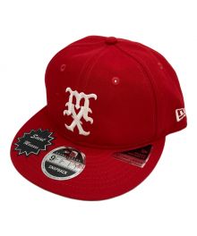 New Era×SAINT Mxxxxxx（ニューエラ×セントマイケル）の古着「ベースボールキャップ」｜レッド