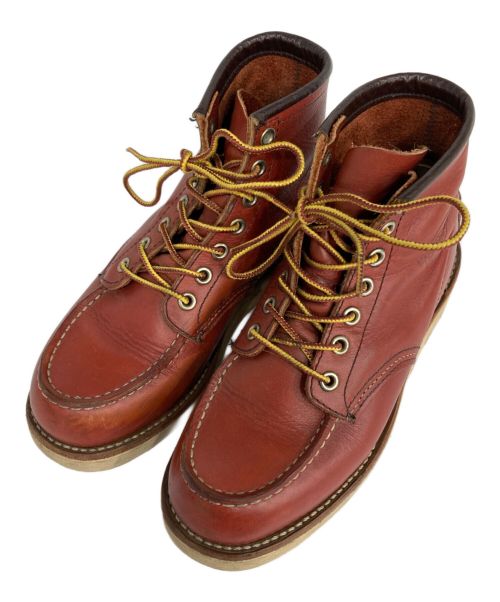 RED WING（レッドウィング）RED WING (レッドウィング) 6インチ クラシックモック ブラウン サイズ:22cmの古着・服飾アイテム