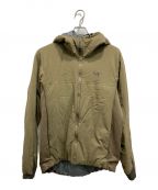 ARC'TERYX LEAFアークテリクスリーフ）の古着「ATOM LT HOODY LEAF」｜カーキ