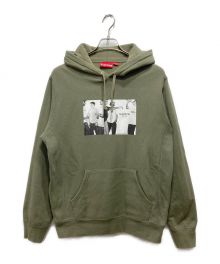 SUPREME（シュプリーム）の古着「Classic Ad Hooded Sweatshirt」｜オリーブ