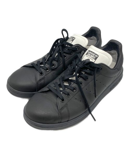 adidas（アディダス）adidas (アディダス) YOHJI YAMAMOTO (ヨウジヤマモト) コラボローカットスニーカー/STANSMITH ブラック サイズ:27の古着・服飾アイテム