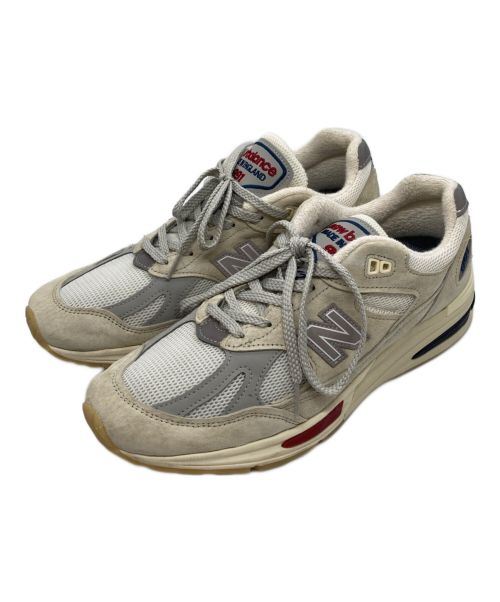 NEW BALANCE（ニューバランス）NEW BALANCE (ニューバランス) ローカットスニーカー ベージュ サイズ:UK9の古着・服飾アイテム