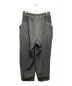 whiteland Blackburn (ホワイトランドブラックバーン) ジップアップワイドスウェットパンツ／ZIP UP WIDE SWEATPANTS グレー サイズ:F：9000円