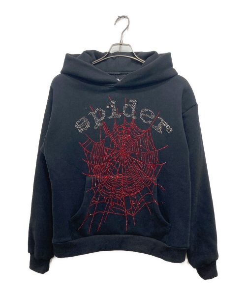 SP5DER（スパイダー）SP5DER (スパイダー) Spider worldwide ブラック サイズ:Sの古着・服飾アイテム