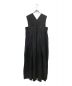 HYKE (ハイク) リネンマキシドレス／LINEN MAXI DRESS／22SS ブラック サイズ:M：20000円