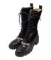 HER LIP TO（ハーリップトゥ）の古着「Crystal Lace-Up Ankle Boots」｜ブラック