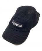 SUPREMEシュプリーム）の古着「String Camp Cap」｜ブラック