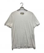 GUCCIグッチ）の古着「Tonal Brand Logo Tee」｜ホワイト