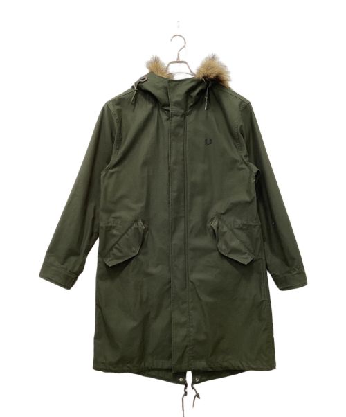 FRED PERRY（フレッドペリー）FRED PERRY (フレッドペリー) Fishtail Parka グリーン サイズ:Mの古着・服飾アイテム