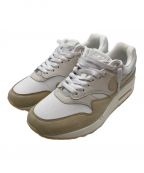 NIKEナイキ）の古着「AIR MAX 1 PRM」｜ホワイト×ベージュ