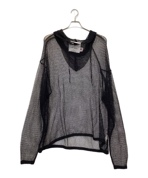 DAIRIKU（ダイリク）DAIRIKU (ダイリク) Romeo Chain Hoodie Knit ブラック サイズ:-の古着・服飾アイテム