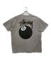 stussy (ステューシー) 8ボールプリントTシャツ グレー サイズ:XXL：15000円