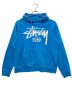 stussy（ステューシー）の古着「ロゴパーカー」｜スカイブルー