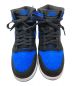 中古・古着 NIKE (ナイキ) AIR JORDAN 1 RETRO HIGH OG GS BLACK/ROYAL BLUE-WHI サイズ:24 未使用品：13000円