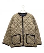 LAVENHAMラベンハム）の古着「Contrast Cornard Jacket」｜ベージュ