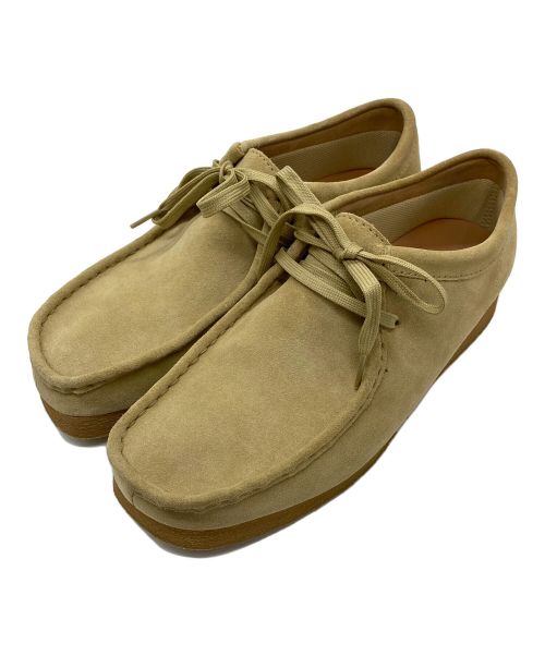 CLARKS（クラークス）CLARKS (クラークス) WALLABEE ベージュ サイズ:26㎝の古着・服飾アイテム