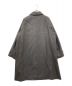 URBAN RESEARCH (アーバンリサーチ) BAL COLLAR COAT SUPER120 チャコールグレー サイズ:M：7000円