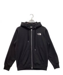 THE NORTH FACE（ザ ノース フェイス）の古着「スクエアロゴフルジップ」｜ブラック