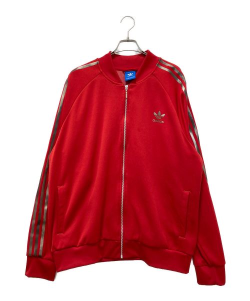 adidas Originals（アディダスオリジナル）adidas originals (アディダスオリジナル) トラックジャケット レッド サイズ:SIZE 2XLの古着・服飾アイテム