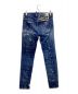 DSQUARED2 (ディースクエアード) DISTRESSED JENNIFER JEANS ブルー サイズ:36：10000円