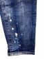 中古・古着 DSQUARED2 (ディースクエアード) DISTRESSED JENNIFER JEANS ブルー サイズ:36：10000円